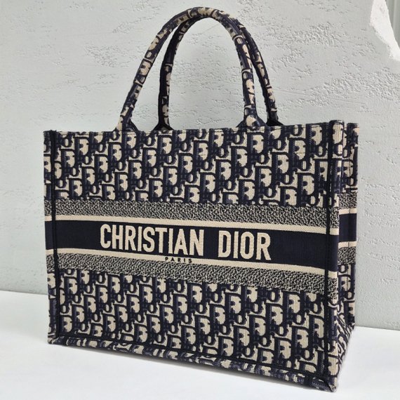 디올 오블리크 북토트 미디움 토트백 M1296