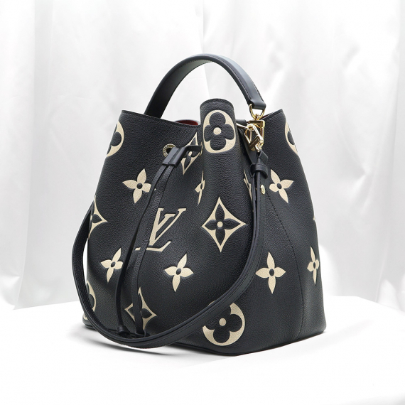Louis Vuitton(루이비통) M45497 블랙 바이 컬러 모노그램 앙프렝뜨 네오노에 버킷백 MM 2WAY