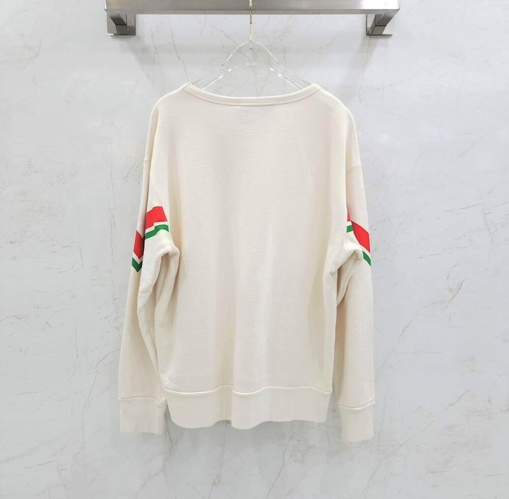 [럭스유] L / 구찌 GG 인터로킹 띠로고 맨투맨