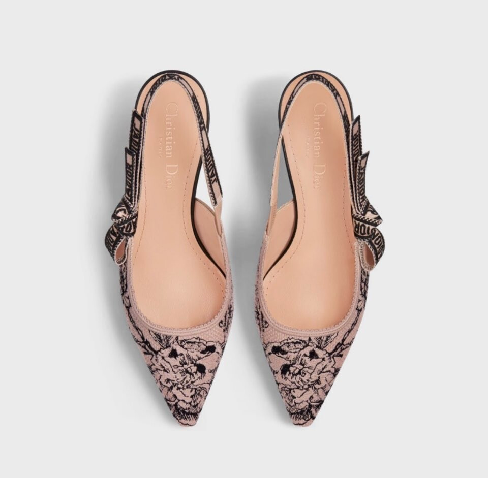 [럭스유] 37.5 / 디올 자디올 슬링백 펌프스 KDP761GRB