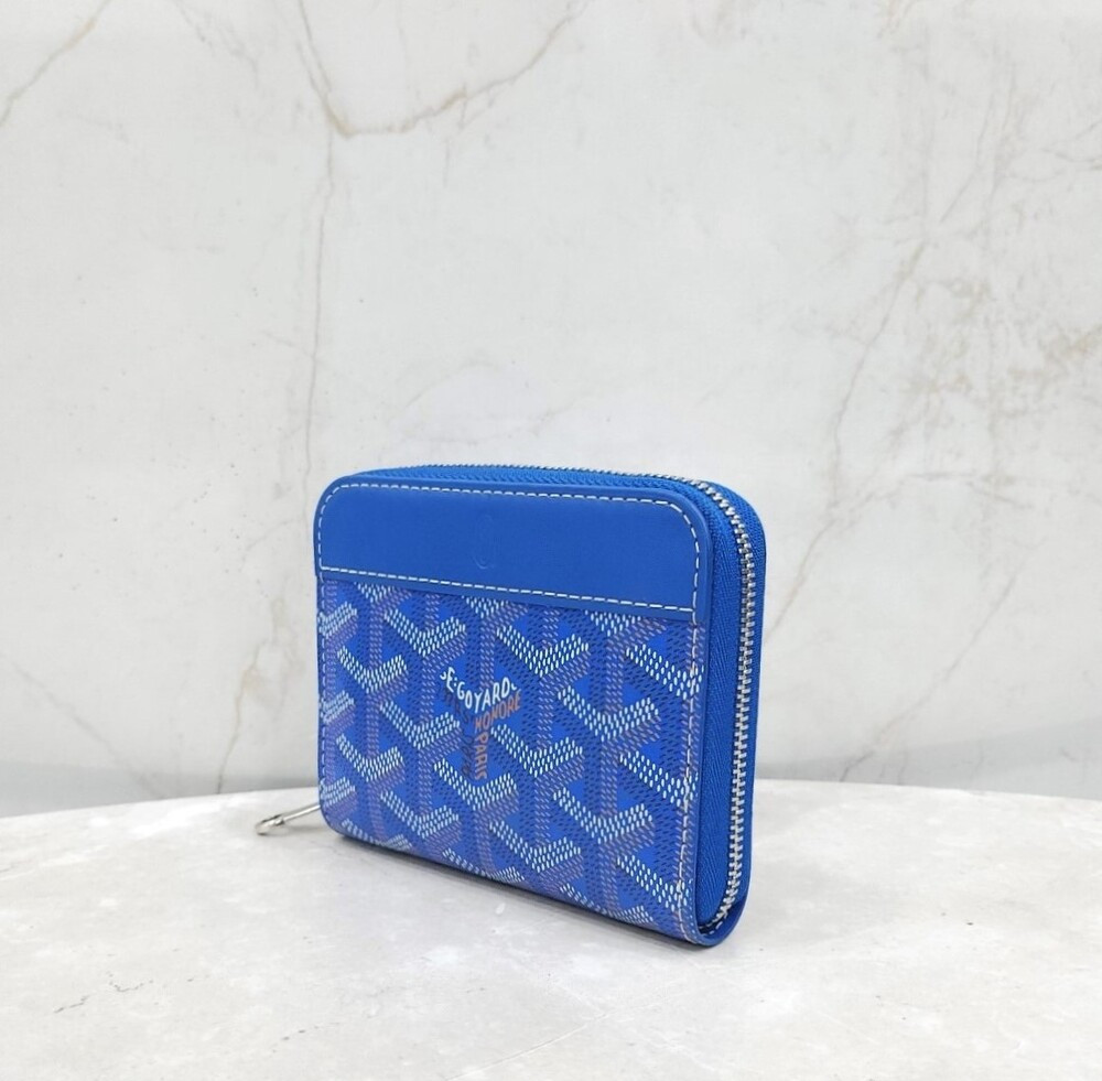 [럭스유] 고야드 스페셜 블루 마티뇽 미니 지갑