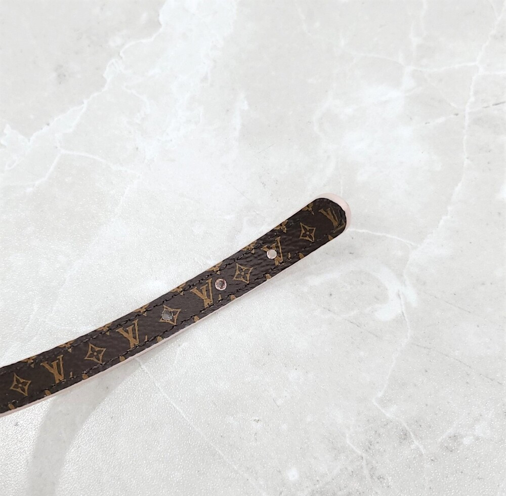 [럭스유] 루이비통 LV 미니 플라워그램 브레이슬릿 핑크