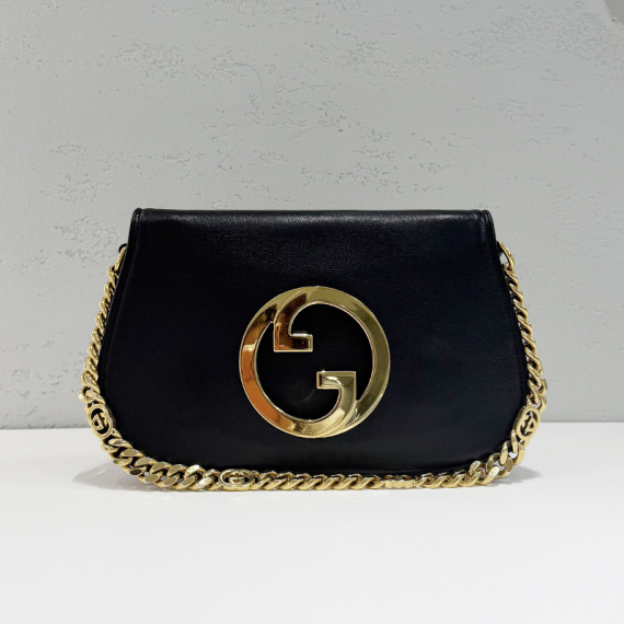 구찌 블론디 체인 숄더백 블랙 699268