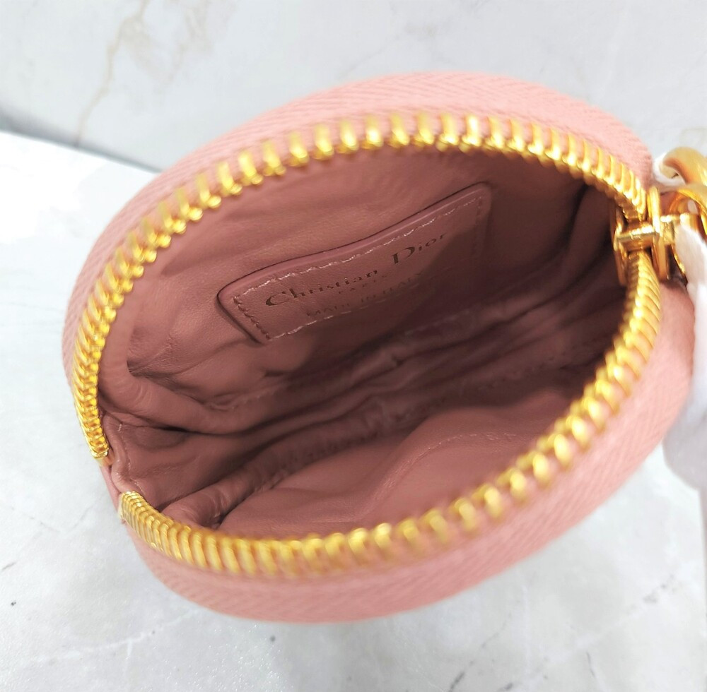 [럭스유] (새상품) 디올 핑크 디테처블 코인 지갑