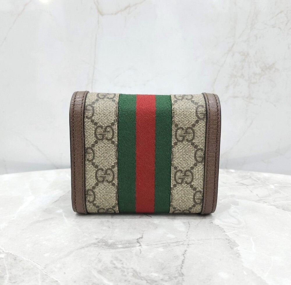 [럭스유] 구찌 GG 수프림 오피디아 반지갑 523174