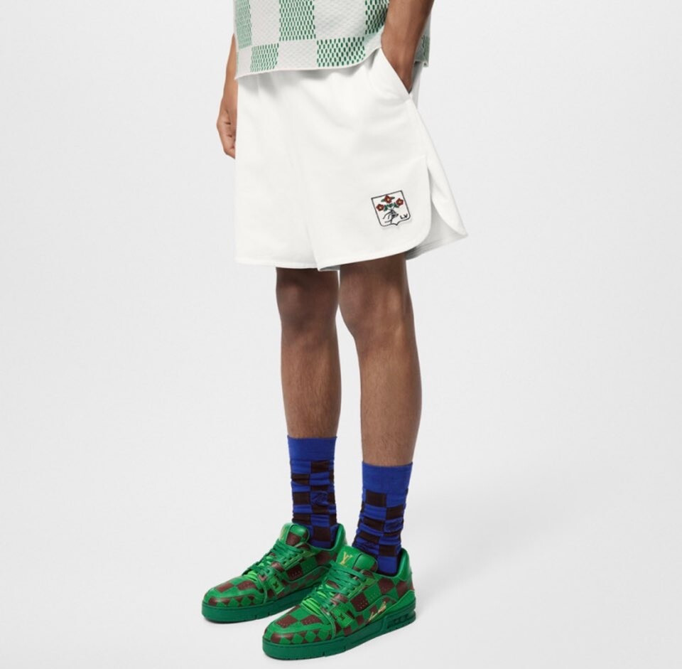 [럭스유] (새상품) 8 / 루이비통 퍼렐 LV 트레이너 다미에 팝컬렉션 스니커즈 1ACN5D