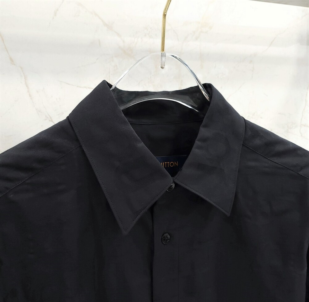 [럭스유] L / 루이비통 토널 레터스 셔츠 1A8XC5