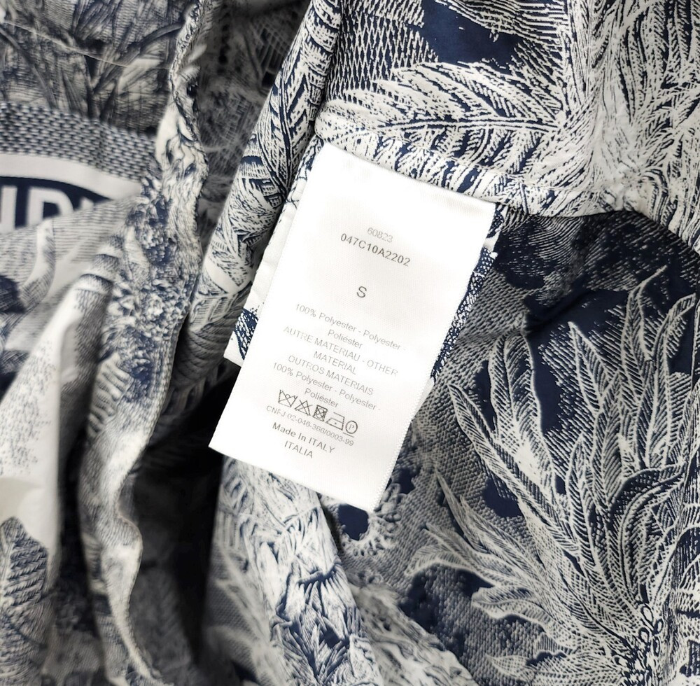 [럭스유] S / 디올 트왈드주이 후드 아노락 자켓 047C10A2202