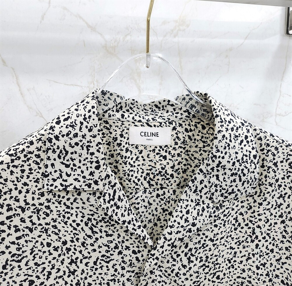 [럭스유] 38 / 셀린느 하와이안 실크 루즈핏 셔츠