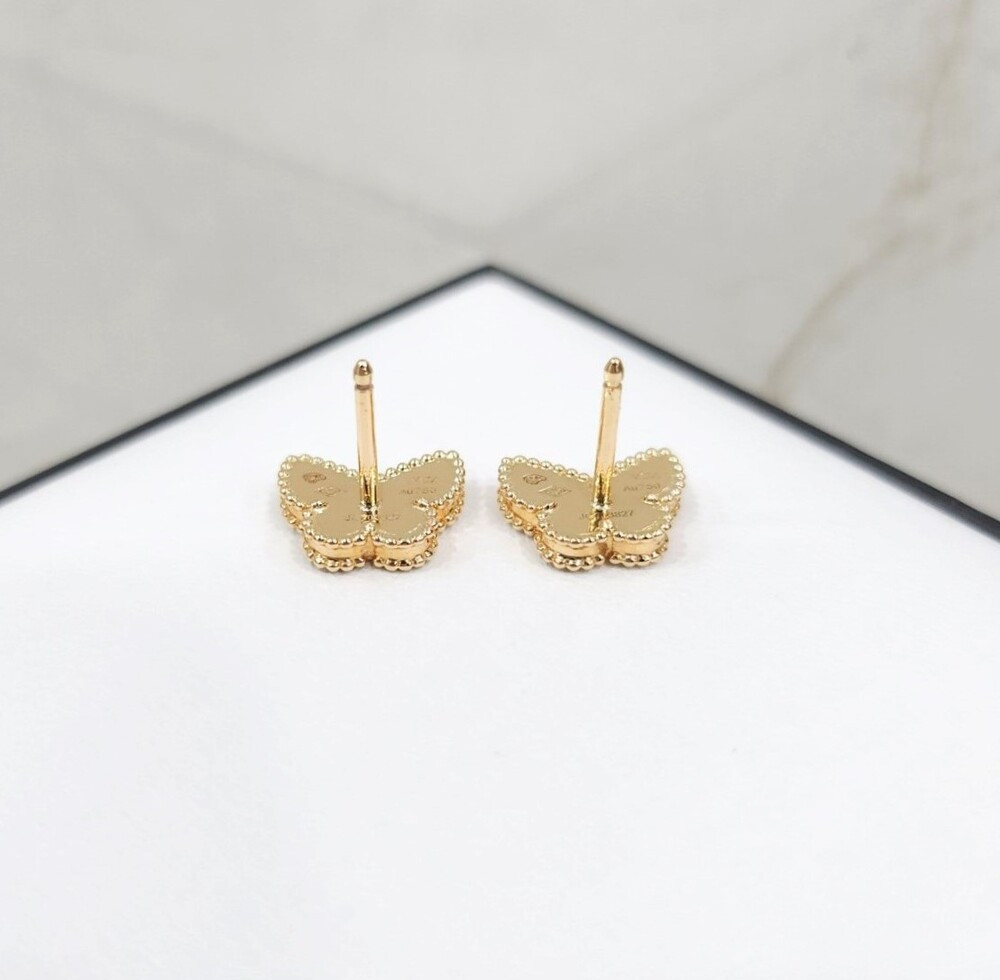 [럭스유] (새상품) 반클리프앤아펠 스위트 버터플라이 이어링 마더오브펄 VCARN5JM00