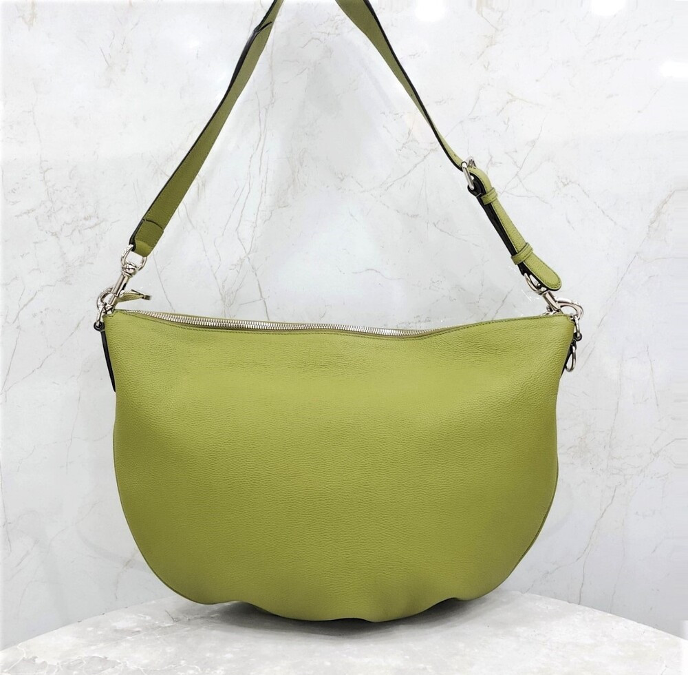 [럭스유] (새상품) 구찌 B 라지 숄더백 올리브그린 800194