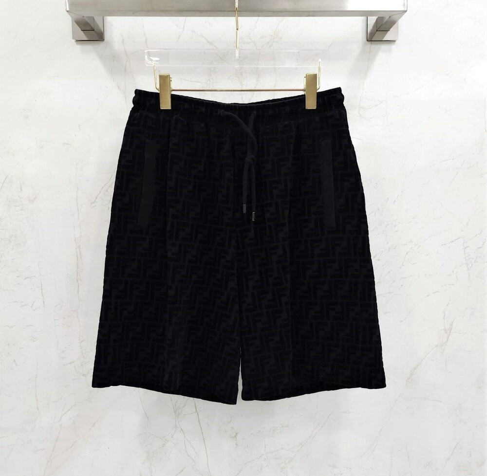 [럭스유] 48 / 펜디 FF 모티프 버뮤다 쇼츠 FB0689A7D5F0ABB