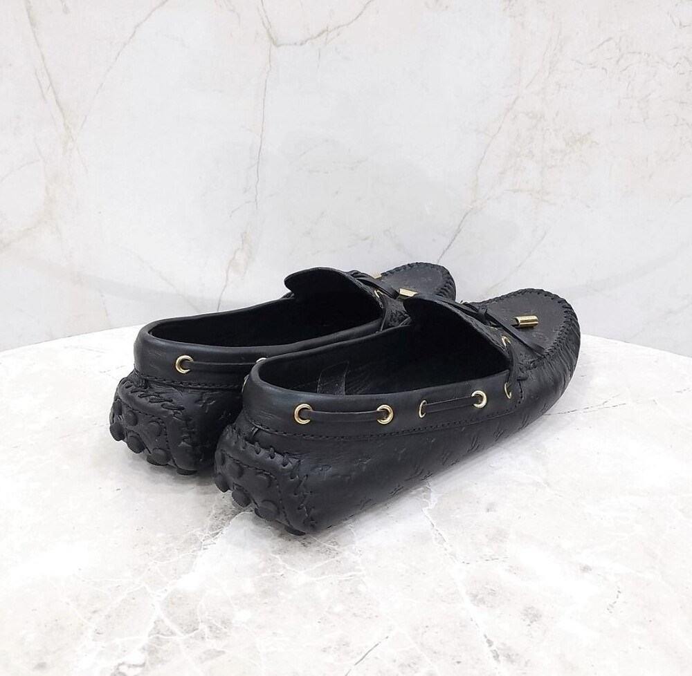 [럭스유] 37.5 / 루이비통 글로리아 모노그램 플랫 로퍼 1A657V