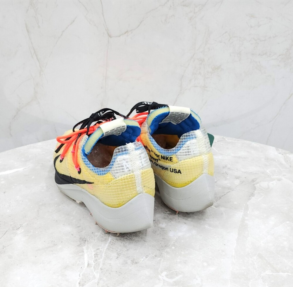 [럭스유] 235 / 오프화이트 X 나이키 베이퍼 스트릿 옐로우