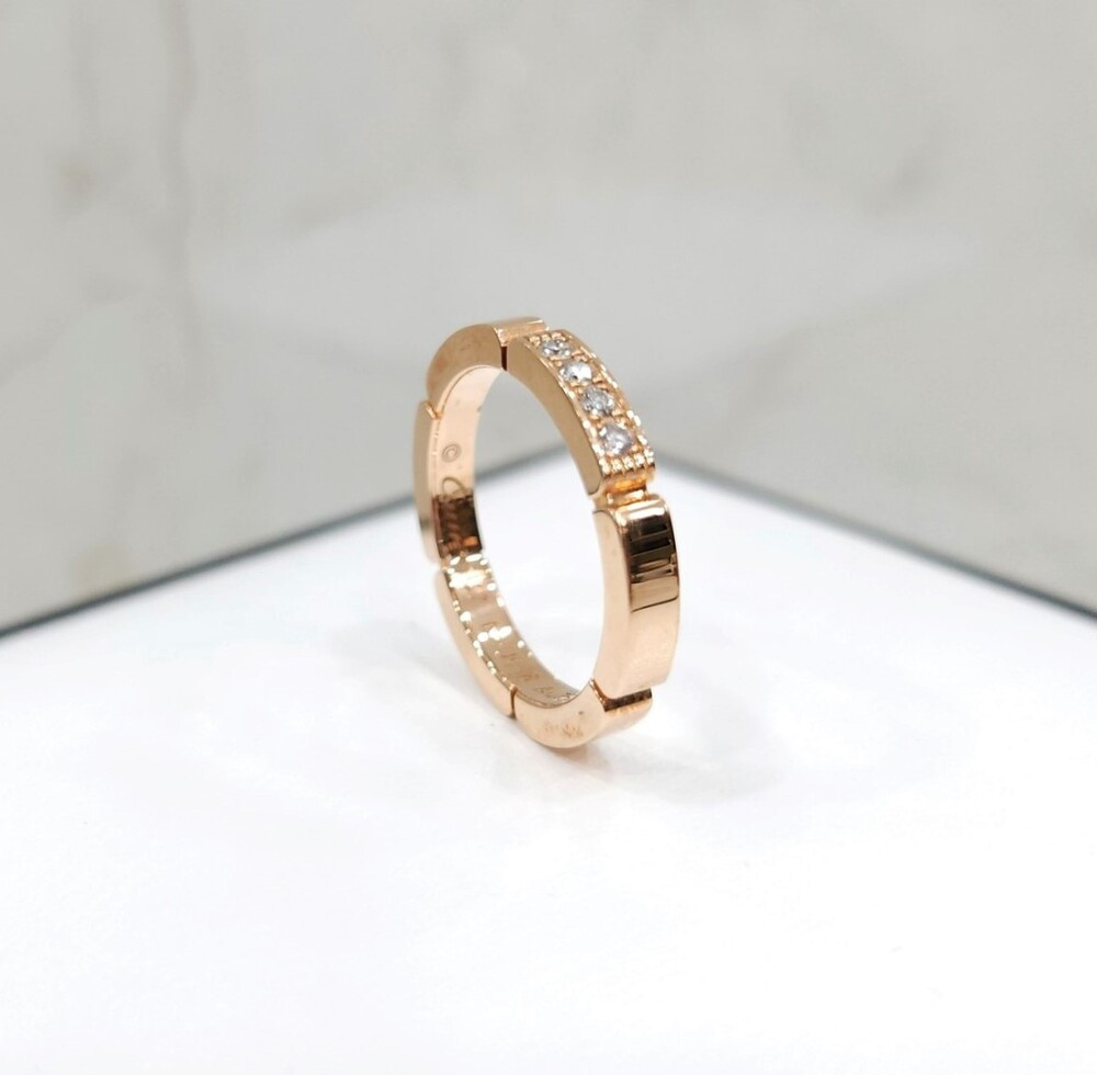 [럭스유] 까르띠에 다이아 마이용 팬더링 18K 로즈골드 47호