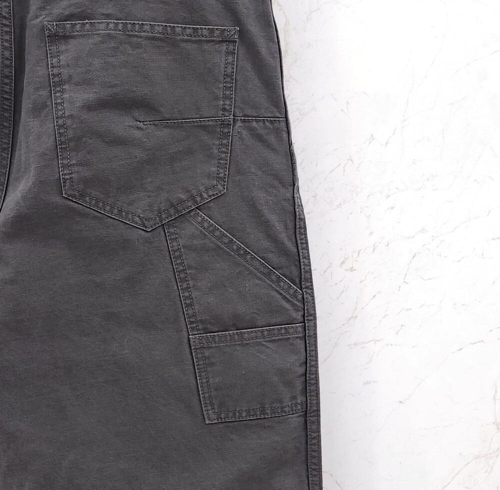 [럭스유] (새상품) 32 / 디올 그레이 콘트라스트 쿠튀르 자수 카펜터 팬츠