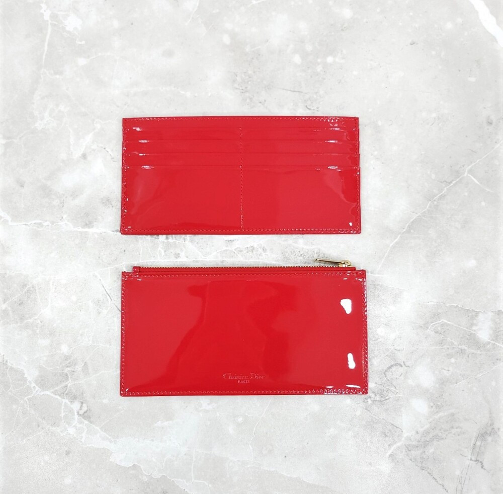 [럭스유] (새상품) 디올 레드 페이던트 파우치 체인 숄더백 S0204OVRB