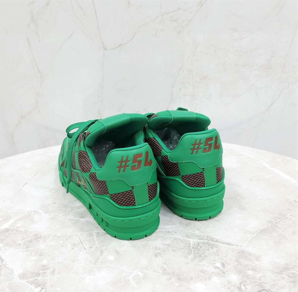 [럭스유] (새상품) 8 / 루이비통 퍼렐 LV 트레이너 다미에 팝컬렉션 스니커즈 1ACN5D