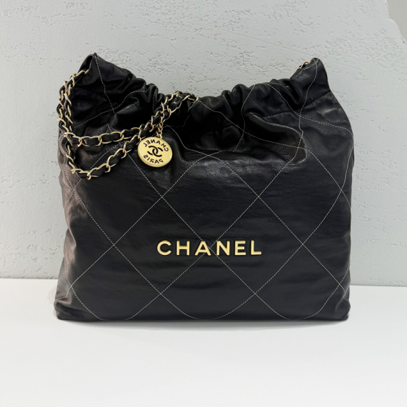 샤넬 22백 스몰 금장 체인 숄더백 내장칩 AS3260