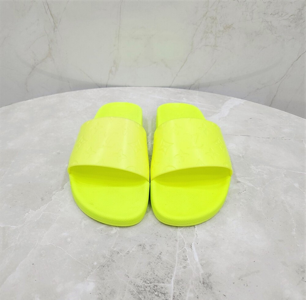 [럭스유] 7 / 루이비통 네온 모노그램 워터컬러 슬리퍼