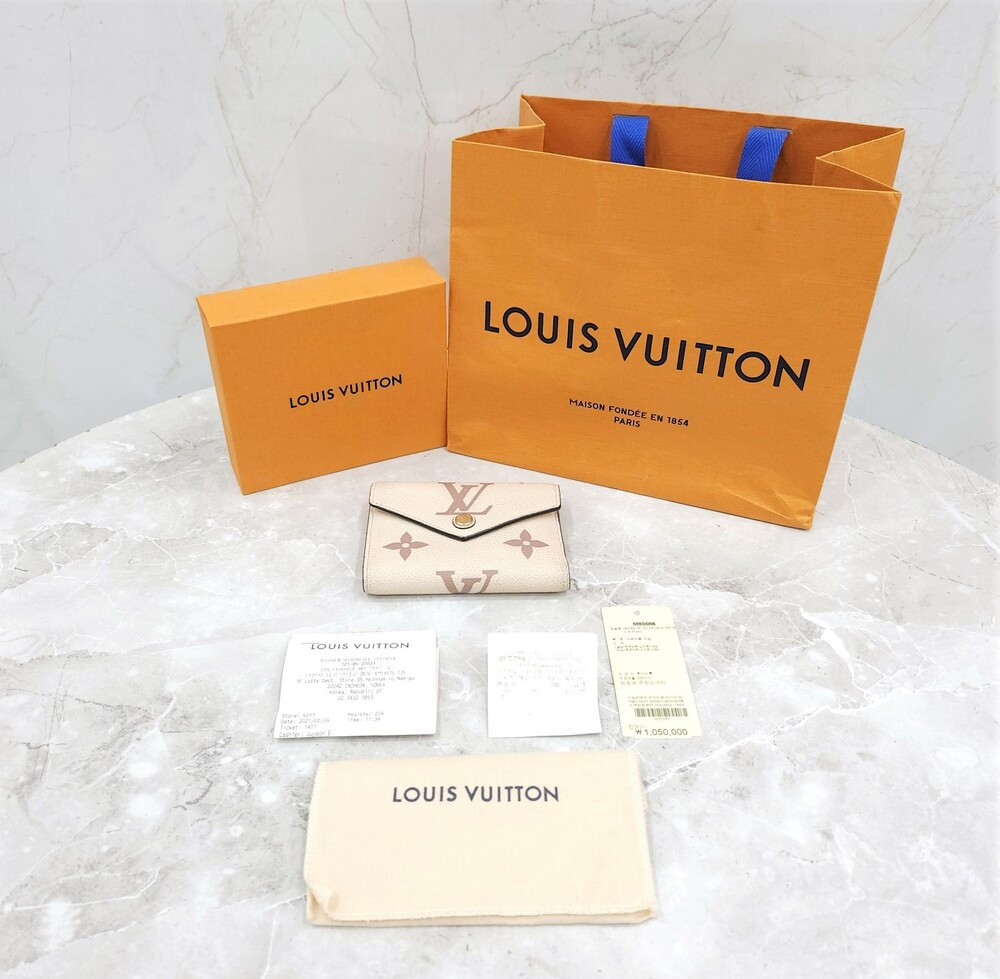 [럭스유] 루이비통 LV 앙프렝뜨 자이언트 빅토린 지갑 M80086