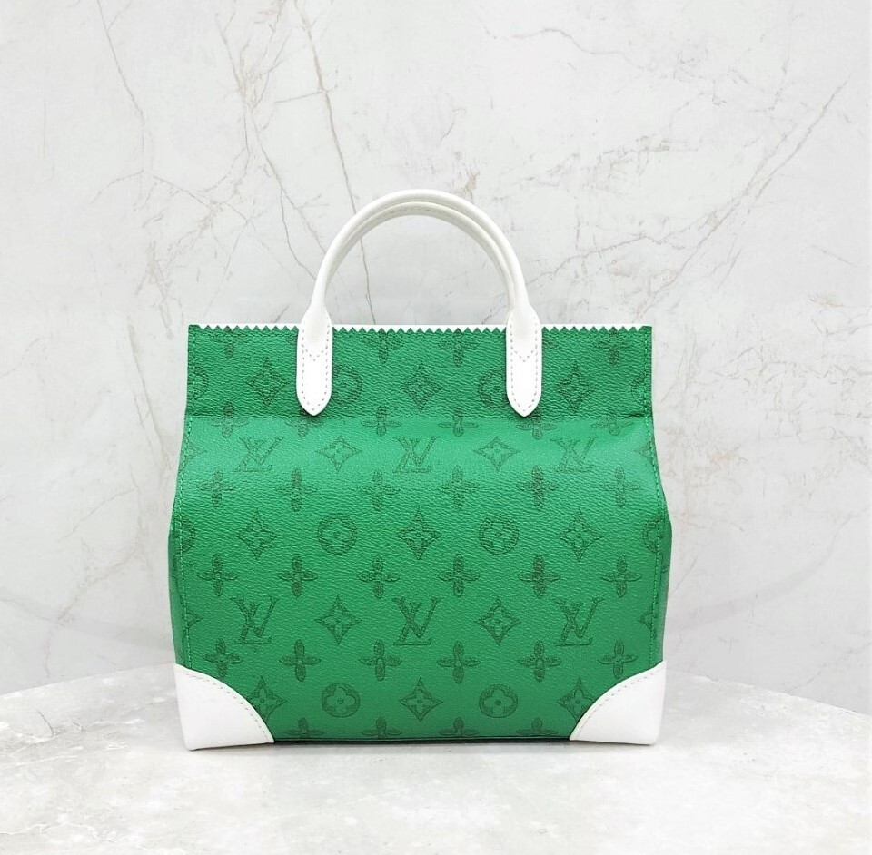 [럭스유] 루이비통 리터 백 그린 빈티지 모노그램 M80815