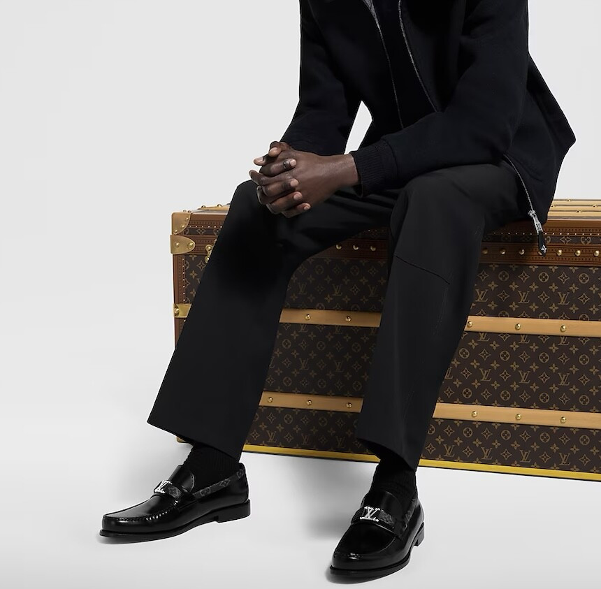 [럭스유] 5.5 / 루이비통 LV 이클립스 메이저 로퍼 1A7VYY