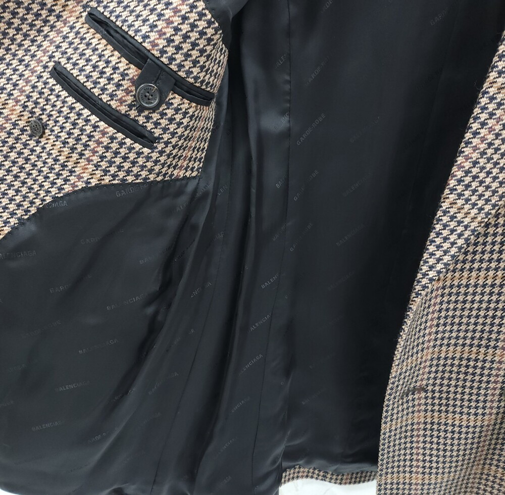 [럭스유] (새상품) 34 / 발렌시아가 하운드투스 블레이저 울 자켓