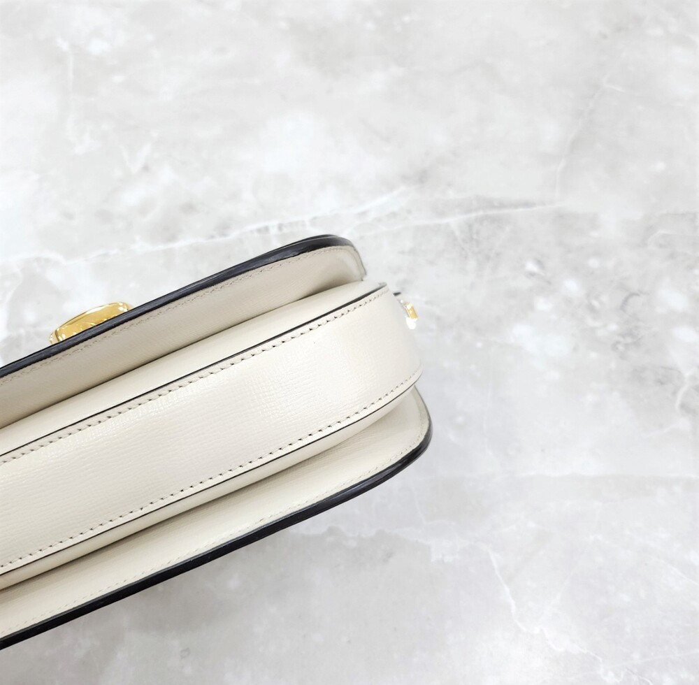 [럭스유] 구찌 실비 1969 레더 미니 숄더백 615965