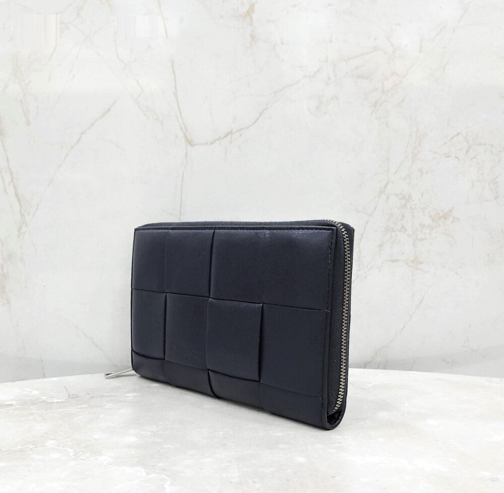 [럭스유] 보테가베네타 카세트 지퍼 어라운드 장지갑