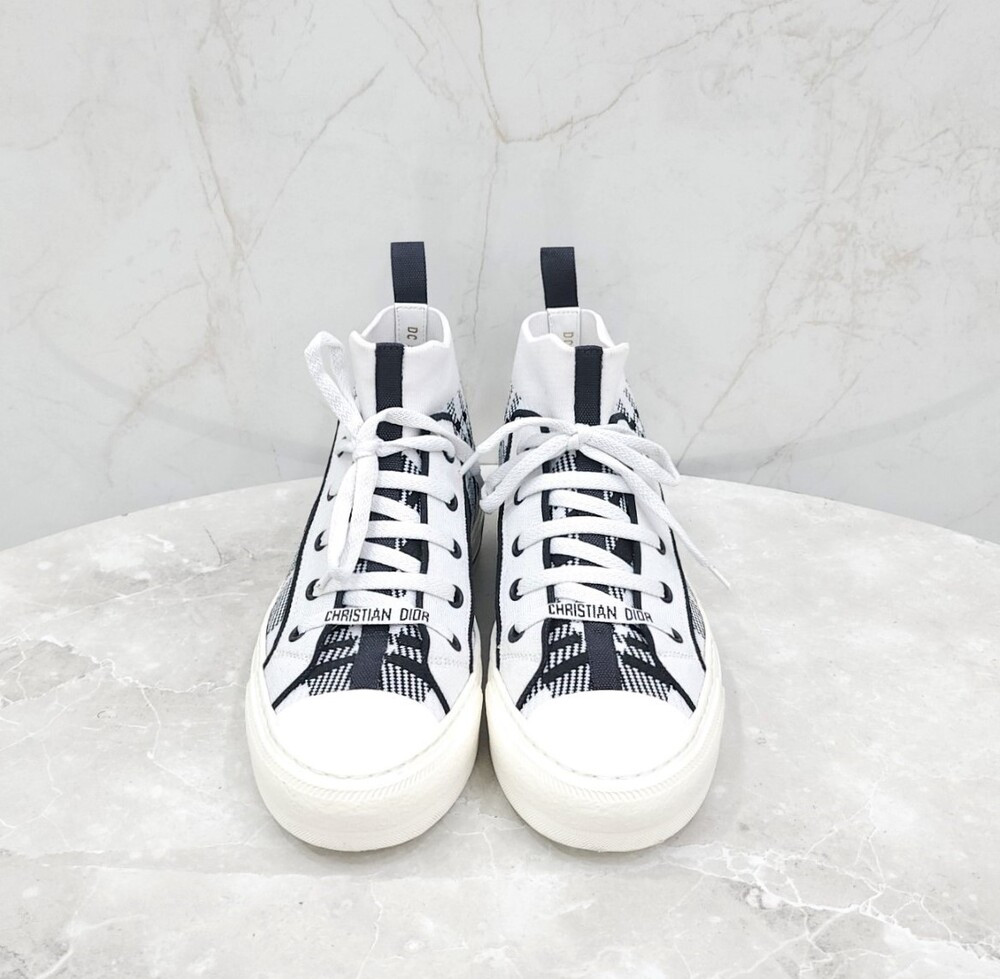 [럭스유] 36 / 디올 워크앤디올 체크 테크니컬 스니커즈