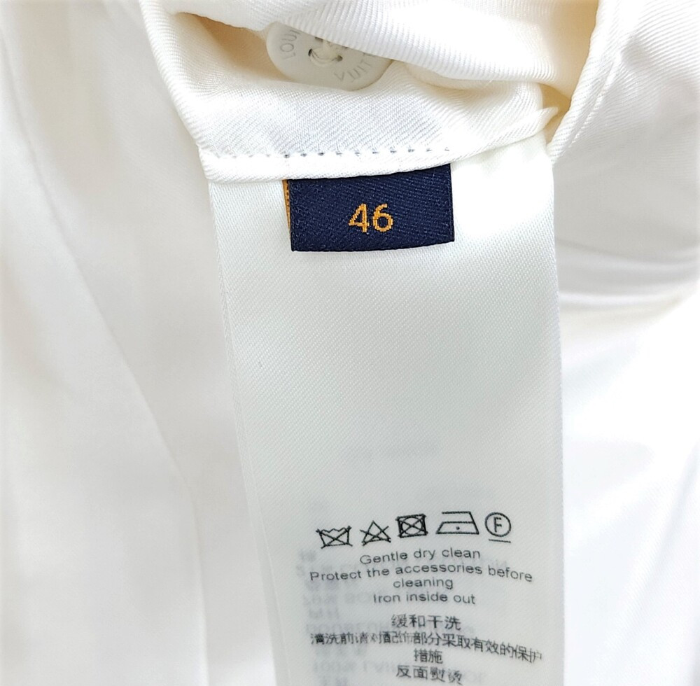 [럭스유] (새상품) 46 / 루이비통 후크 벨티드 울 롱 코트 1A9UKJ