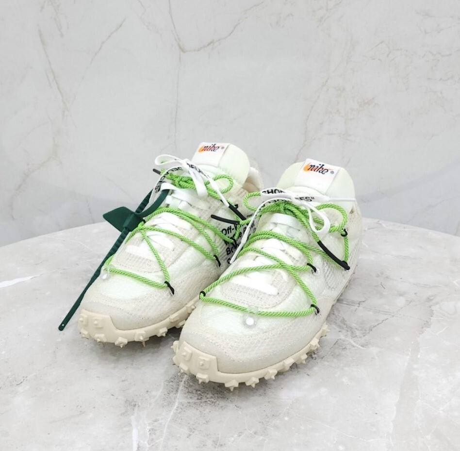 [럭스유] 235 / 오프화이트 X 나이키 와플 레이서