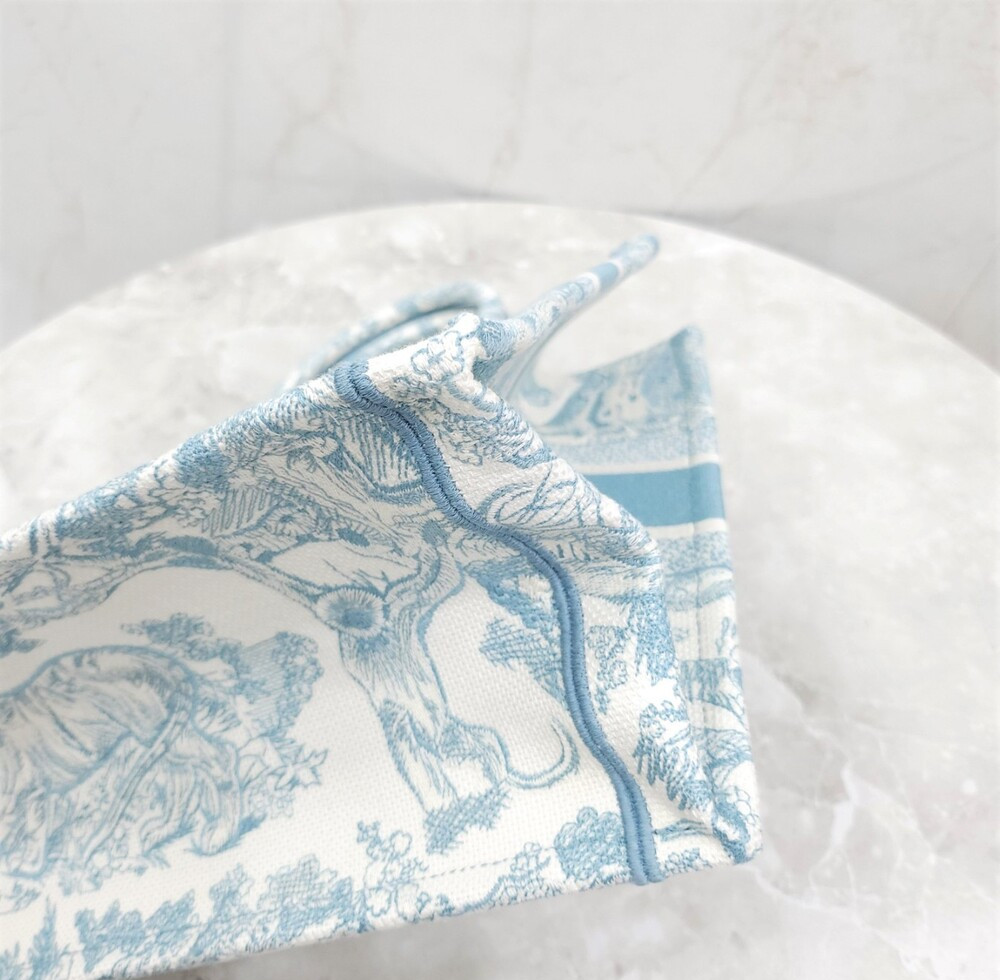 [럭스유] (새상품) 디올 트왈드주이 북토트 백 미디엄 블루 M1296ZTDT