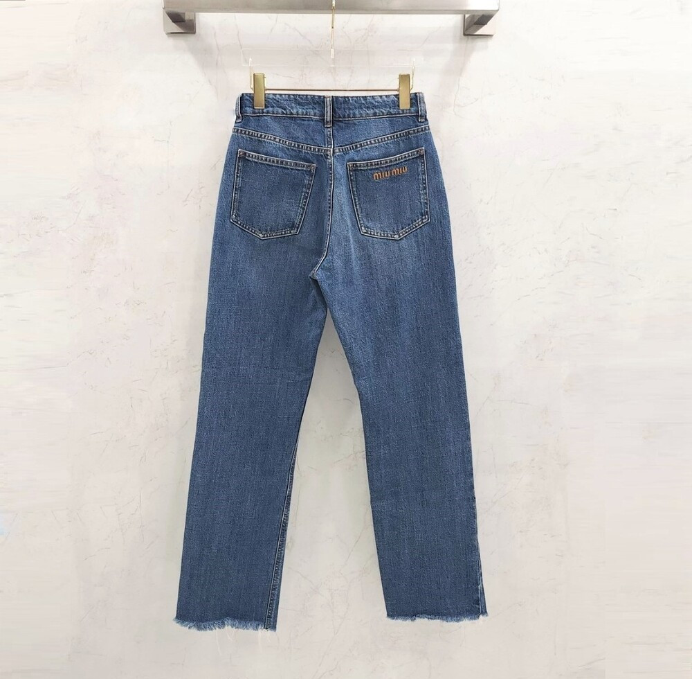 [럭스유] (새상품) 24 / 미우미우 5포켓 데님 팬츠 GWP552