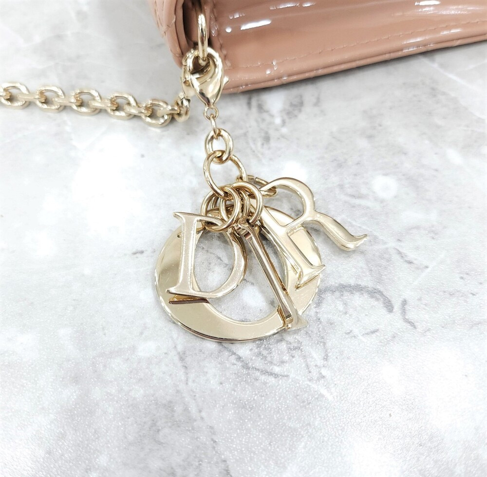 [럭스유] 디올 페이던트 까나쥬 레이디디올 체인 파우치 숄더백 S0204OVRB