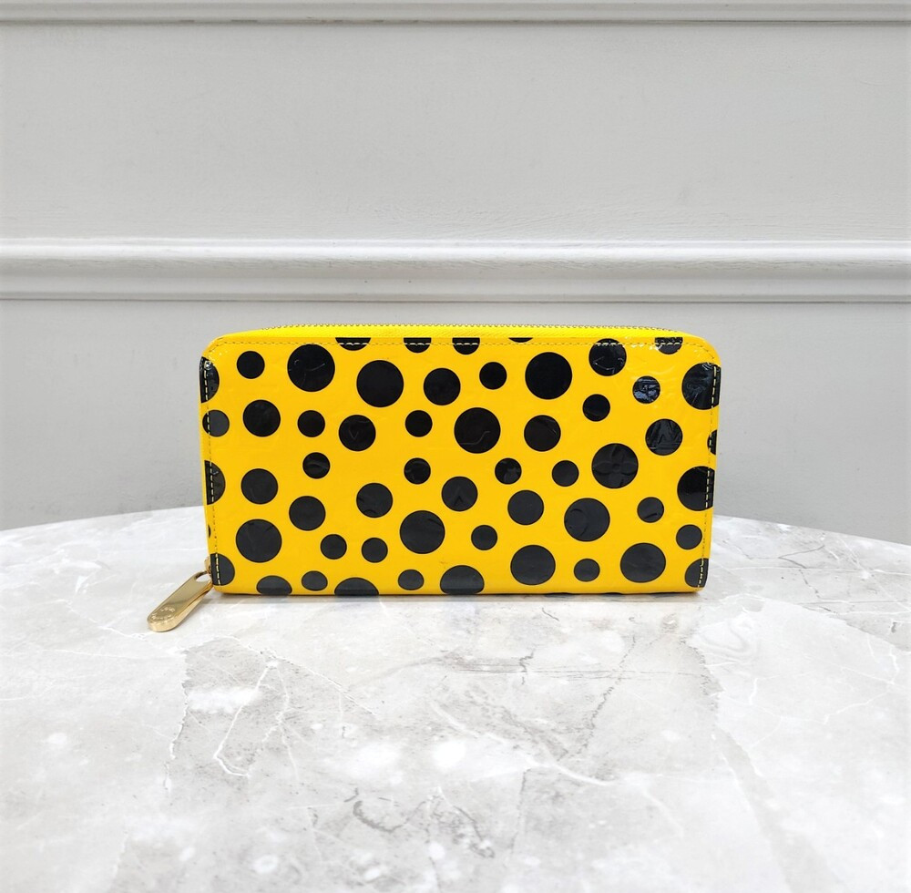 [럭스유] 루이비통 X 쿠사마야요이 한정판 토트 인피니티 지퍼 장지갑