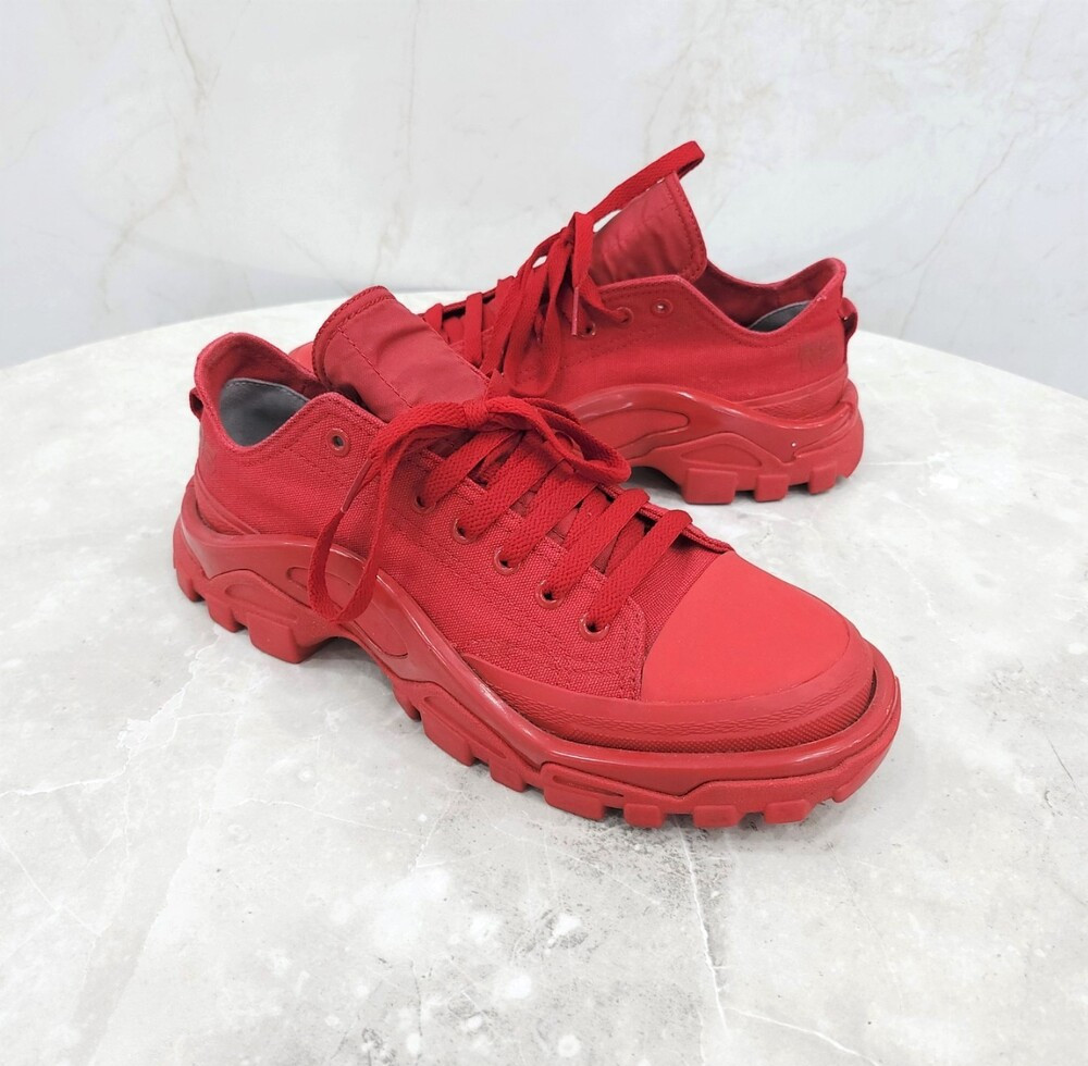 [럭스유] 250 / 아디다스 X 라프시몬스 레드 디트로이트 스니커즈