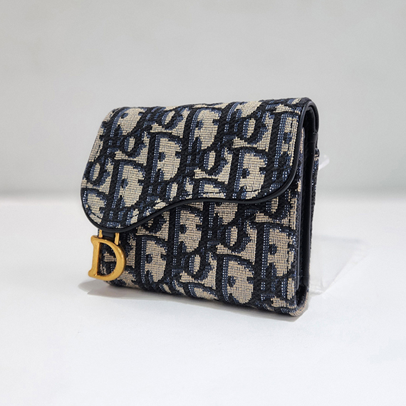 디올 오블리크 새들 로투스 반지갑 25년 S5652CTZQ