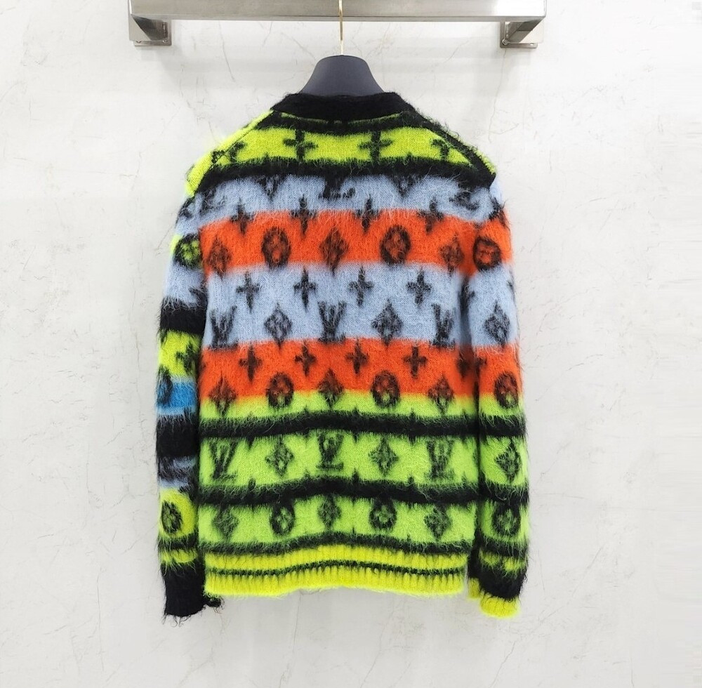 [럭스유] M / 루이비통 모헤어 모노그램 가디건 1AA53J