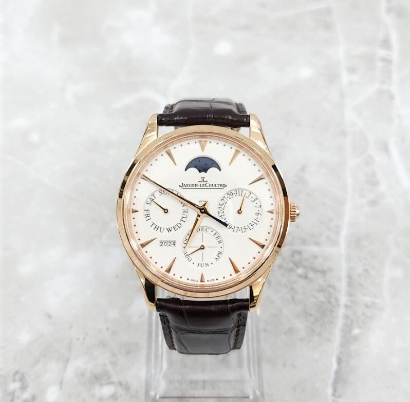 [럭스유] 예거르쿨르트 울트라씬 퍼페츄얼 캘린더 금통시계 39mm