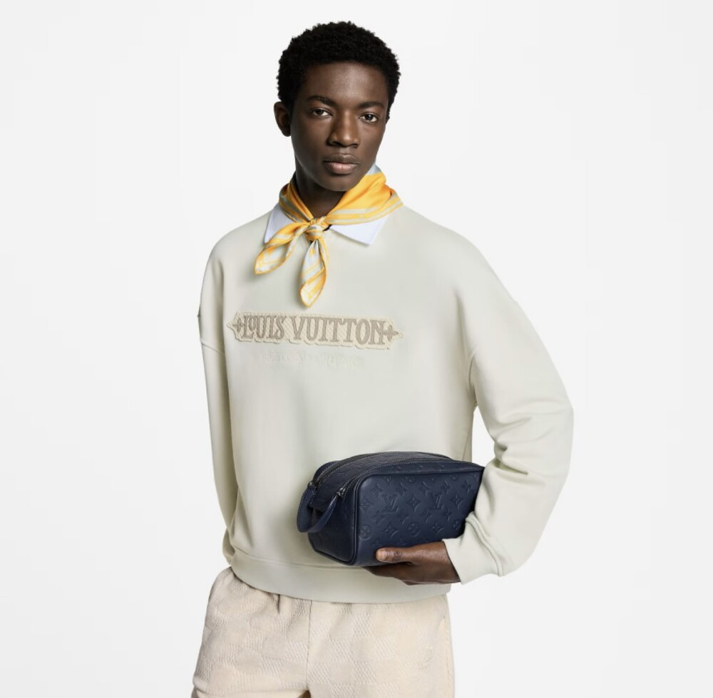 [럭스유] (새상품) 루이비통 돕 키트 쉐도우 모노그램 네이비 블루 M14843