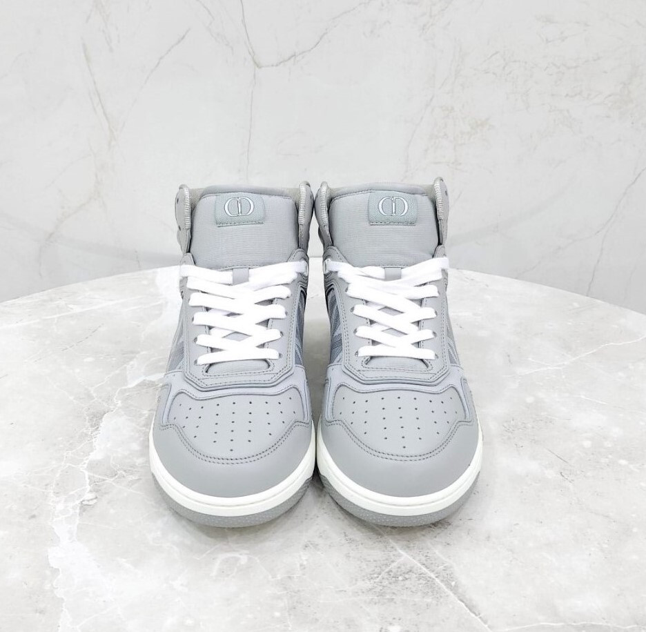 [럭스유] (새상품) 41 / 디올 B27 CD 다이아몬드 하이탑 스니커즈 3SH133ZPP