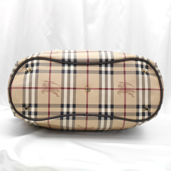 Burberry(버버리) 3805009 PVC 헤이마켓 체크 WALDEN 월든 호보 숄더백