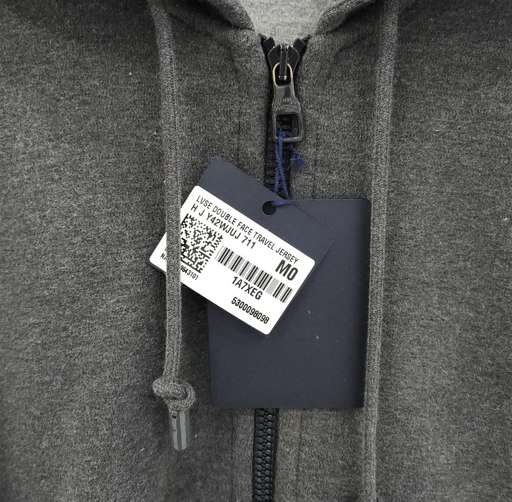 [럭스유] M / 루이비통 더블페이스 트래블 핀 후드 집업