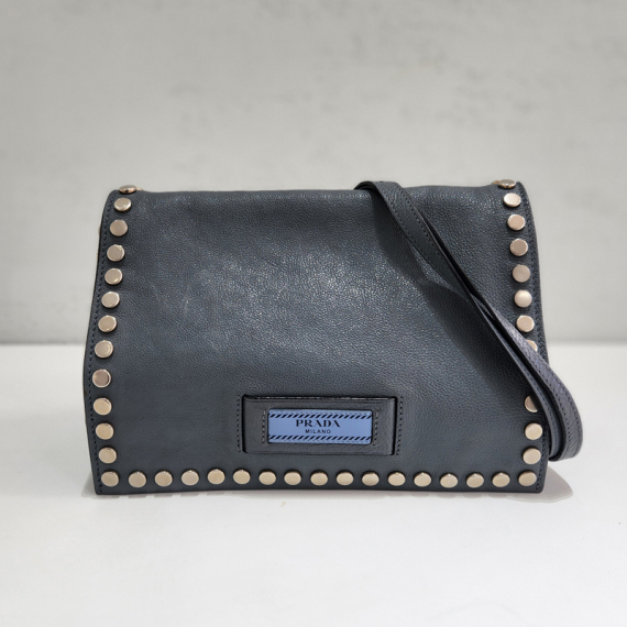 프라다 에티켓 글라세 칼프 숄더백 1BD082