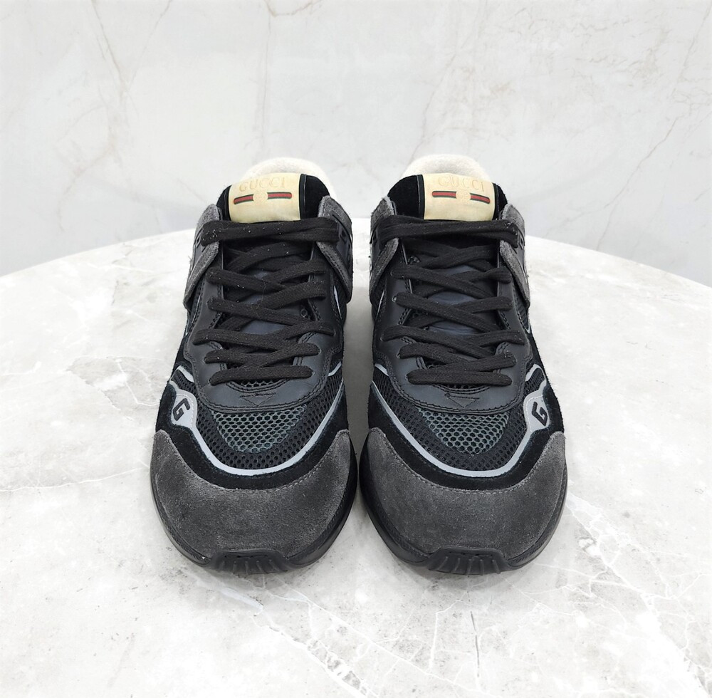 [럭스유] 9 / 구찌 블랙 울트라 페이스 스카치 스니커즈