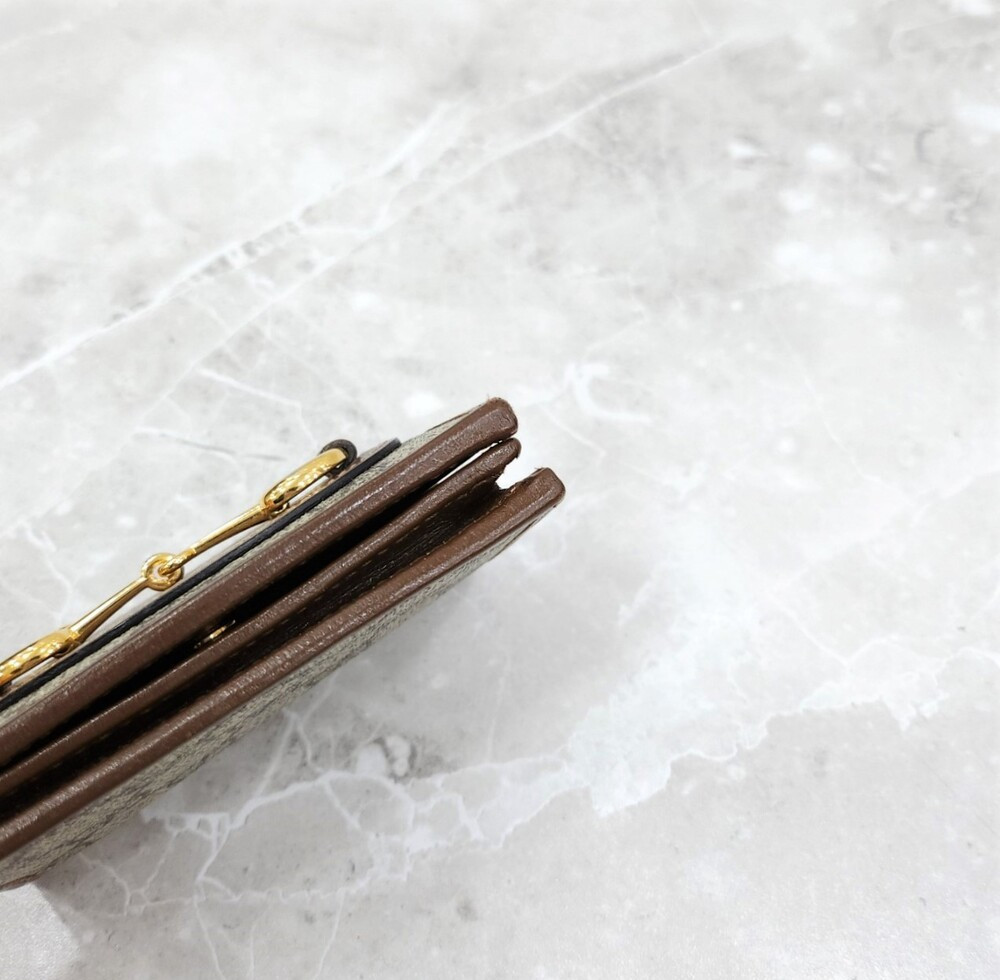 [럭스유] 구찌 홀스빗 1955 스몰 지갑 621887