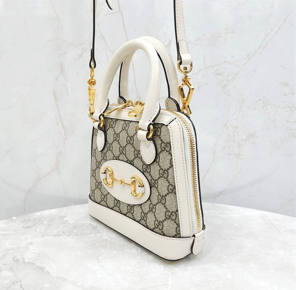 [럭스유] 구찌 홀스빗 1955 미니 탑핸들 토트 숄더백 640716