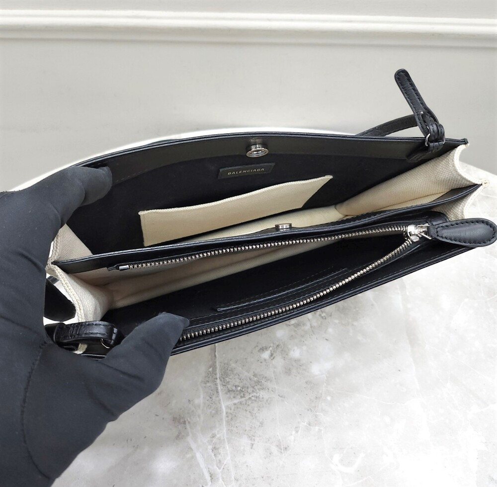 [럭스유] 발렌시아가 캔버스 포쉐트 크로스백